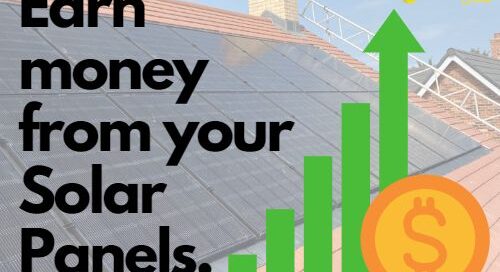 Earn Money From Your Solar Panels | The Green Way Solar