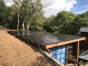 Solar PV Array Car Port