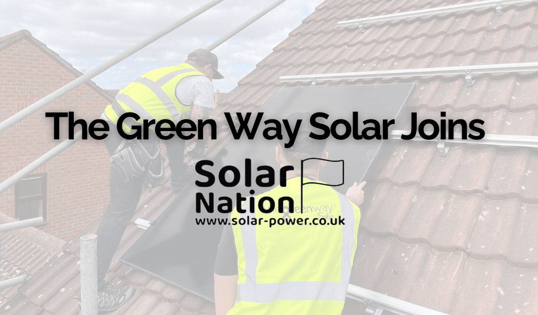 The Green Way Solar Joins Solar Nation.