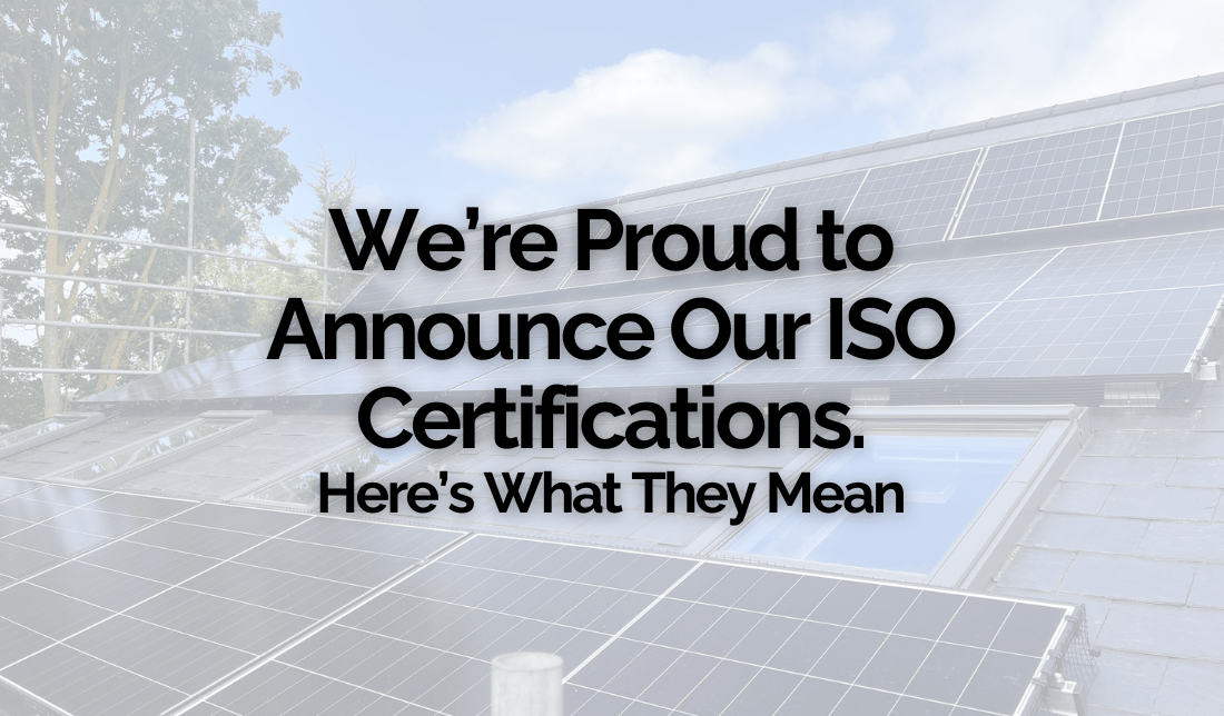 We’re Proud to Announce Our ISO Certifications – Here’s What They Mean We’re Proud to Announce Our ISO Certifications – Here’s What They Mean